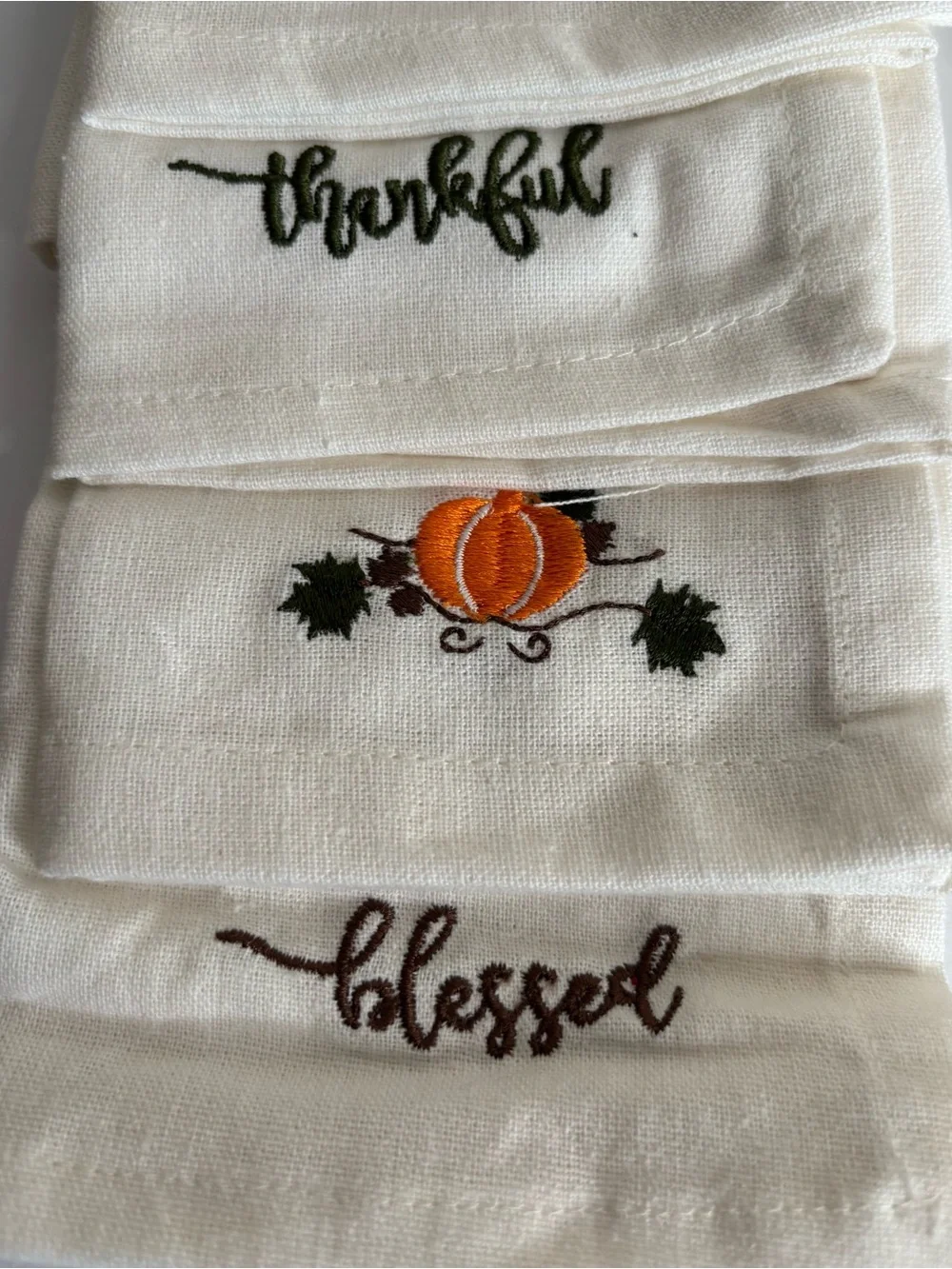 FALL/THANKSGIVING🍁🍂CLOTH NAPKINS